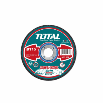 Total Abrasive Metal Cutting Disc Set 115mm for Metal & INOX TAC20111550 (Pack of 50pcs)