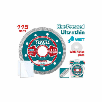 Total Ultra-thin Diamond Cutting Disc 115mm with Mesh Rim, Flange Plate TAC2181151HT