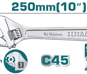Total Adjustable Wrench 10” THT1010103