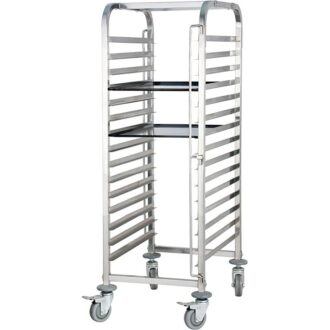 Generic Commercial Tray Trolley 16 Shelves