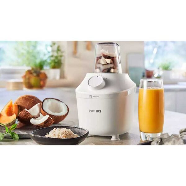 Philips Blender 450W 1L Jar with 1 Mill Pro Blending 1 Speed + Pulse HR2041/10