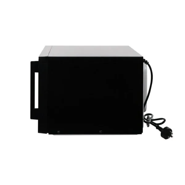 whirlpool Microwave Magic cook Pro Solo 25L LED Digital Microwave With Push Button Door Grill Function 60-Mins Timer 5-Microwave Power Levels & Defrost Function 900W - Black - (MWP-25GE)
