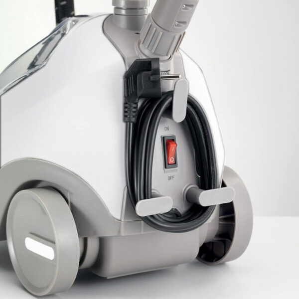 Kenwood Garment Steamer 1500W with 2L Water Tank Capacity Rotary Wheels Folding Rack Trouser Press Glove GSP65.000WH