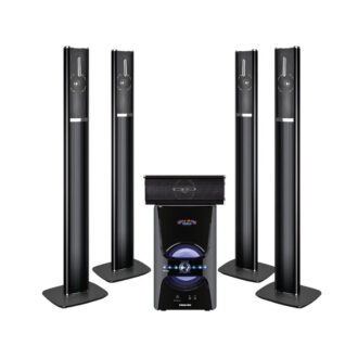 Nikai Home Theater 5.1ch Bluetooth FM USB SD Card LED Display Digital Amplifier & Switch Power Resource NHT6100BTB