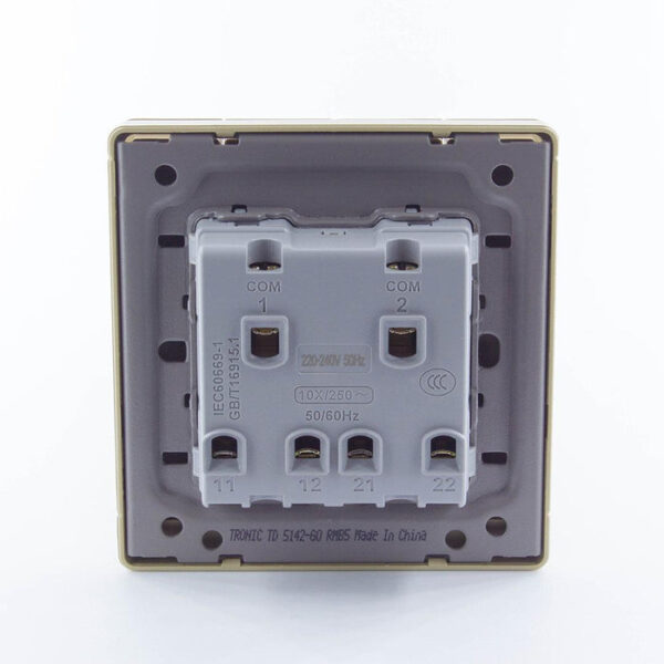 Tronic 4 Gang 1 Way Switch