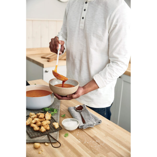 Kenwood Hand Blender Metal Wand 600W Stick with Graduated Beaker Turbo Function Removable for Easy Cleaning HBM02.001WH
