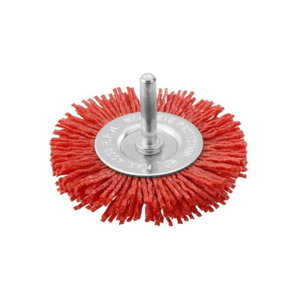 Total Wire Brush Circular 75mm Nylon TAC34035