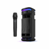 Sony Bluetooth Party Speaker ULT Tower 10 with ULT Button, Powerfull Bass,25hrs Backup, IP67 Rating, Sound & Party Lights, Wireless Mic for Karaoke,Touch Panel SRS-ULT1000