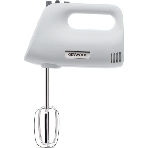 Kenwood Stand Mixer Hand Mixer (Electric Whisk) 450W with 3.4L Rotary Bowl 5 Speeds + Turbo Button Twin Stainless Steel Kneader and Beater for Mixing Whipping Whisking Kneading HMP32.A0WH