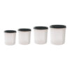 Cello Plastic Container Store Fresh 5L 7L 10L & 15L 4pcs Set with Lid