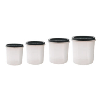 Cello Plastic Container Store Fresh 5L 7L 10L & 15L 4pcs Set with Lid