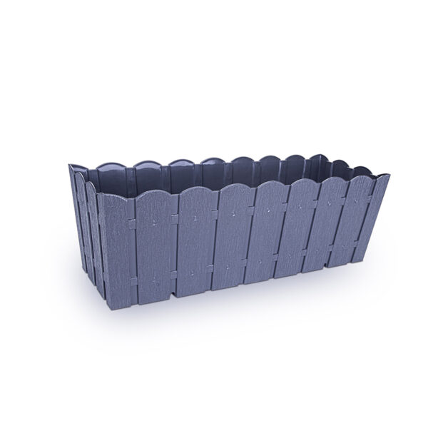 Ozenis Flower Pot 9L Rectangular with Detachable Hanger 48x16x15 Fence 633