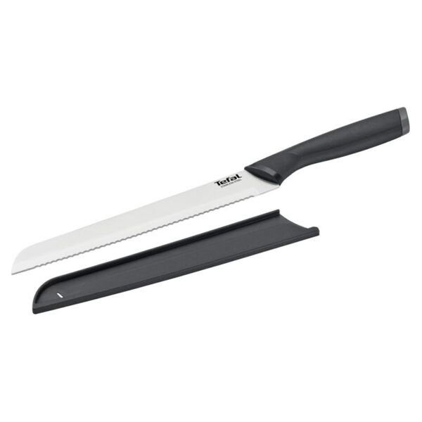 Tefal Comfort Bread Knife 20cm Ideal For Slicing Bread All Types of Food High Performance Stainless Steel K2213404