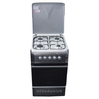 Westpoint Cooker 50x55cm 3 Gas Burners 1 Electric Plate with Electric Oven & Grill White WCER5531E0