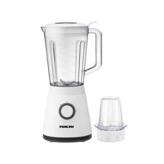 Nikai Blender 1.5L 600W Turbo SS Blades Safety Switch Mixer Blender Feeder Cap Dry Grinder NB1705B
