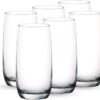 Ocean Glass 6pcs Ivory Hi Ball 370ml Drink Tumbler 1B13013