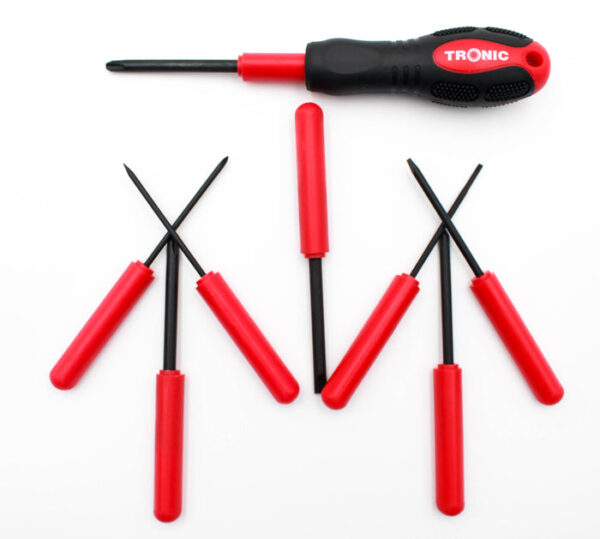 Tronic 8 In 1 Screw Driver Set (8 Pcs Bits)