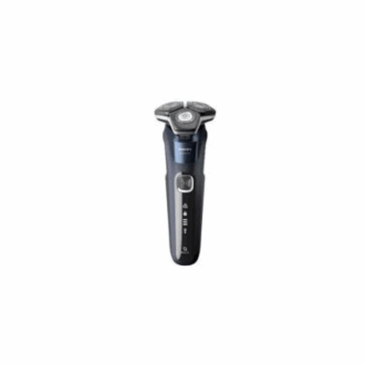 Philips Rechargable Touch Shaver Wet & Dry, SkinIQ Technology, Close-Cut and 360° Flex Shaving Heads, Li-ion Battery, 60min Run Time on 1hr Charge S5885