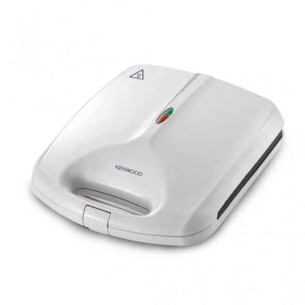 Kenwood Sandwich Maker 1200W 4 Slice Non-Stick Fixed Griddle Plates SMP50.000WH