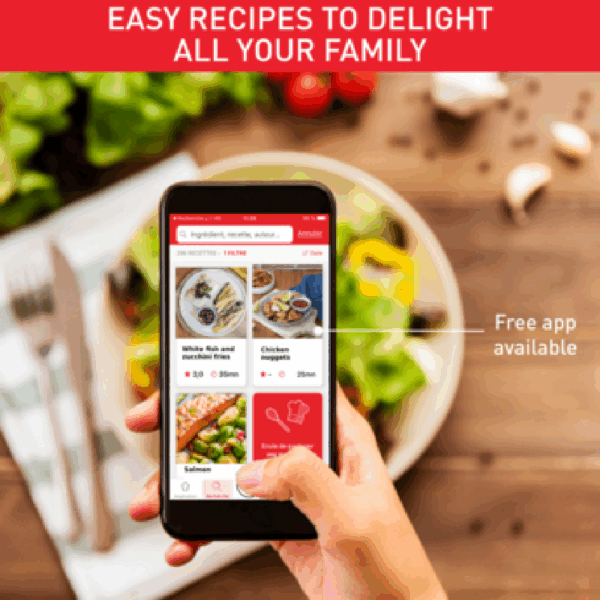 Tefal 2in1 Air Fryer Easy Fry & Grill XXL 6.5L 1830W with Grill Plate Digital Display & Timer EY801D27