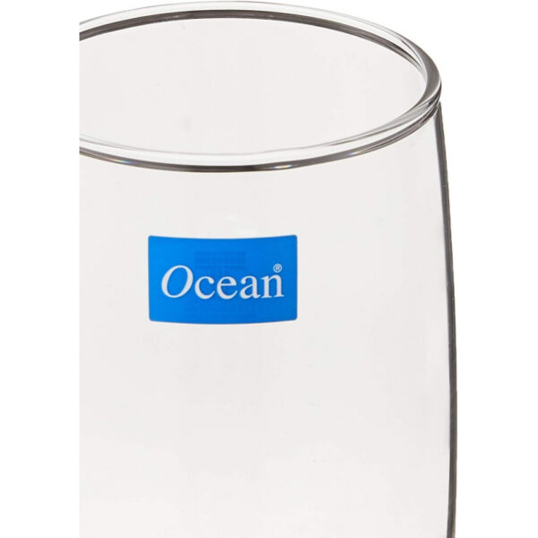 Ocean Glass 6pcs Ivory Hi Ball 370ml Drink Tumbler 1B13013