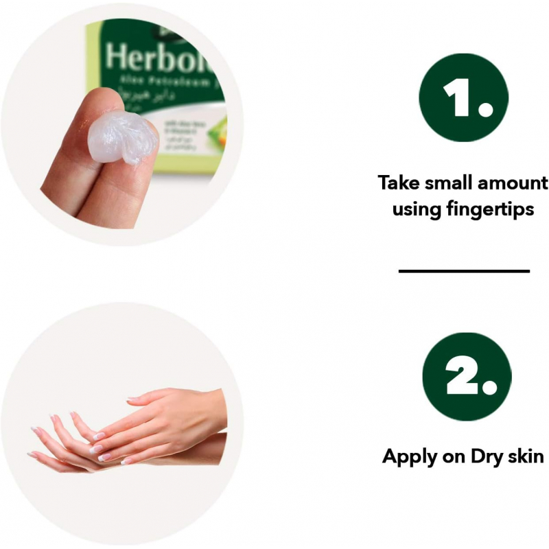 Dabur Herbolene Petroleum Jelly Enriched With Cocoa Butter And Vitamin E For Dry And Rough Skin 225Ml (Pack Of 3) 6 Dabur Herbolene Petroleum Jelly Enriched With Cocoa Butter And Vitamin E For Dry And Rough Skin 225Ml (Pack Of 3)