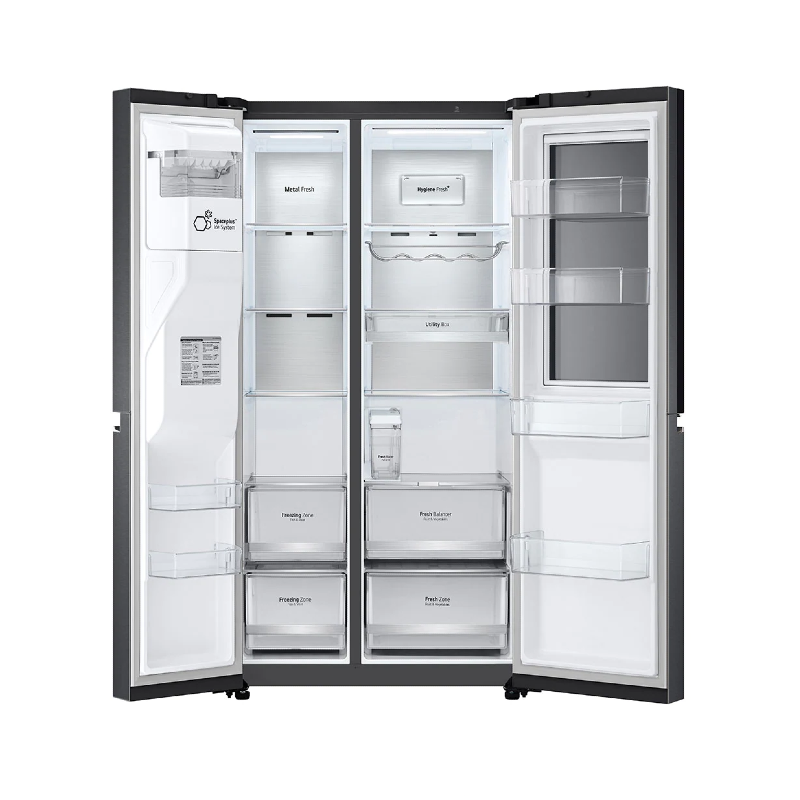 Lg Refrigerator 635L Instaview Door-In-Door Black Gc-X257Cqes 3 Lg Refrigerator 635L Instaview Door-In-Door Black Gc-X257Cqes