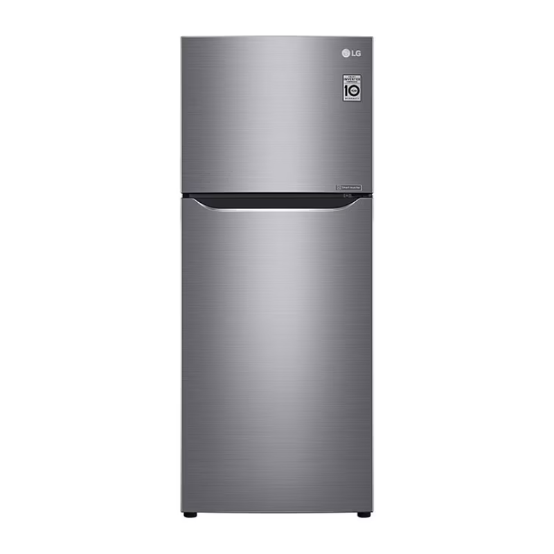 Lg Refrigerator 234L Double Door, Top Freezer With Inverter Linear Compressor, Multi Air Flow Silver Gc-252Slbb 1 Lg Refrigerator 234L Double Door, Top Freezer With Inverter Linear Compressor, Multi Air Flow Silver Gc-252Slbb