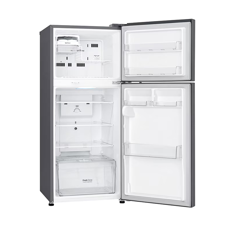 Lg Refrigerator 234L Double Door, Top Freezer With Inverter Linear Compressor, Multi Air Flow Silver Gc-252Slbb 5 Lg Refrigerator 234L Double Door, Top Freezer With Inverter Linear Compressor, Multi Air Flow Silver Gc-252Slbb
