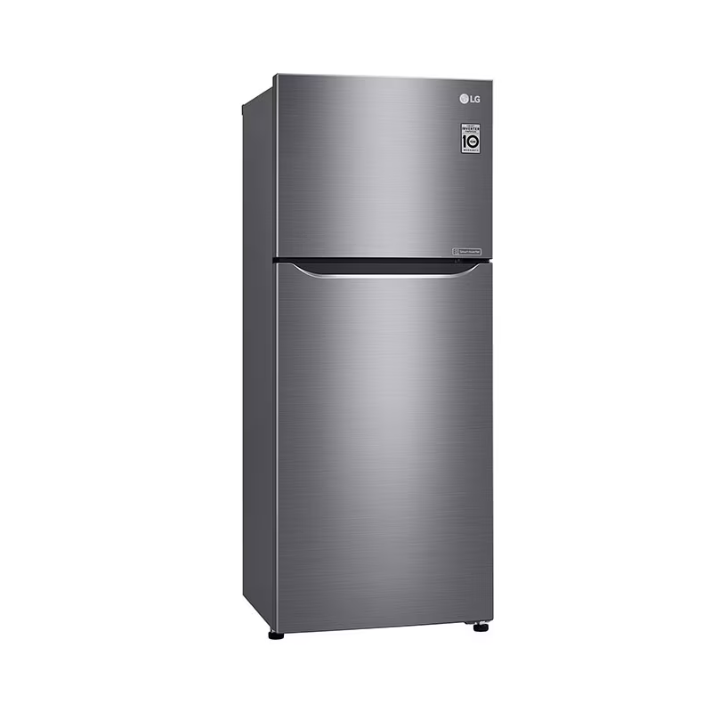 Lg Refrigerator 234L Double Door, Top Freezer With Inverter Linear Compressor, Multi Air Flow Silver Gc-252Slbb 2 Lg Refrigerator 234L Double Door, Top Freezer With Inverter Linear Compressor, Multi Air Flow Silver Gc-252Slbb