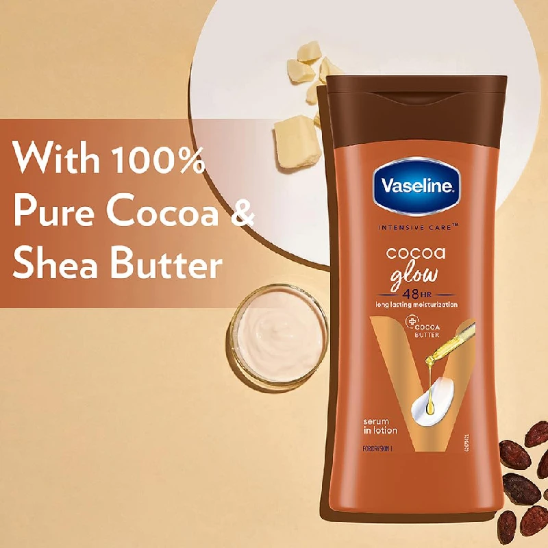 Vaseline Intensive Care Body Lotion Cocoa Glow 200Ml (Pack Of 3Pcs) 4 Vaseline Intensive Care Body Lotion Cocoa Glow 200Ml (Pack Of 3Pcs)