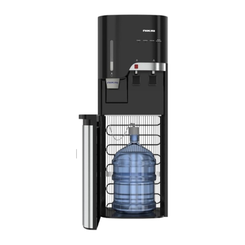 Nikai Water Dispenser 2 Taps Bottom Load With Cup Holder Nwd5000Bss 2 Taps Hot And Cold Compressor Cooling Steel Tank Anti Bacterial Design 1 Nikai Water Dispenser 2 Taps Bottom Load With Cup Holder Nwd5000Bss 2 Taps Hot And Cold Compressor Cooling Steel Tank Anti Bacterial Design