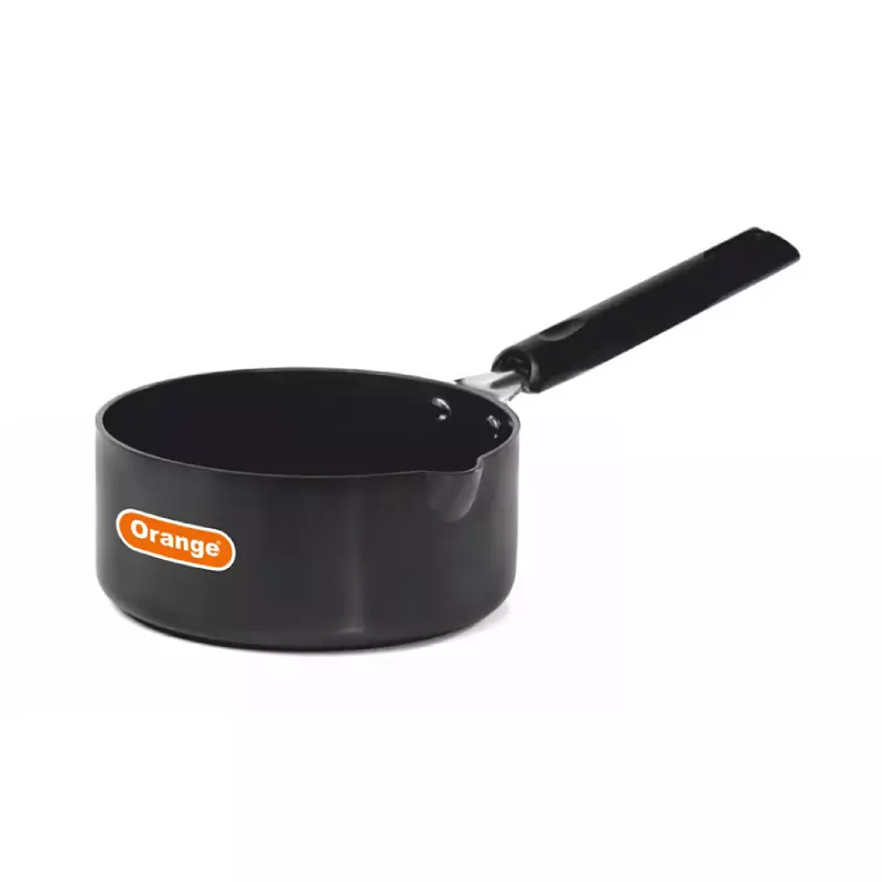 Orange Hard Anodized Sauce Pan No10 1.2L Ohac125 1 Orange Hard Anodized Sauce Pan No10 1.2L Ohac125