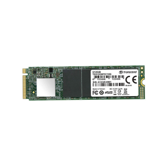 Transcend 500GB M.2 2280 Pcle Gen3X4 M-Key QLC DRAM Less TS500GMTE110Q