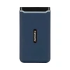 Transcend External SSD 1TB, PCIe to USB 3.1 Gen 2 Type-C, Transfer speeds up to 1,050 MB/s, Portable SSD, Rugged Solid State Drive, Type-A and Type-C cables, 3D NAND Flash Memory TS1TESD370C