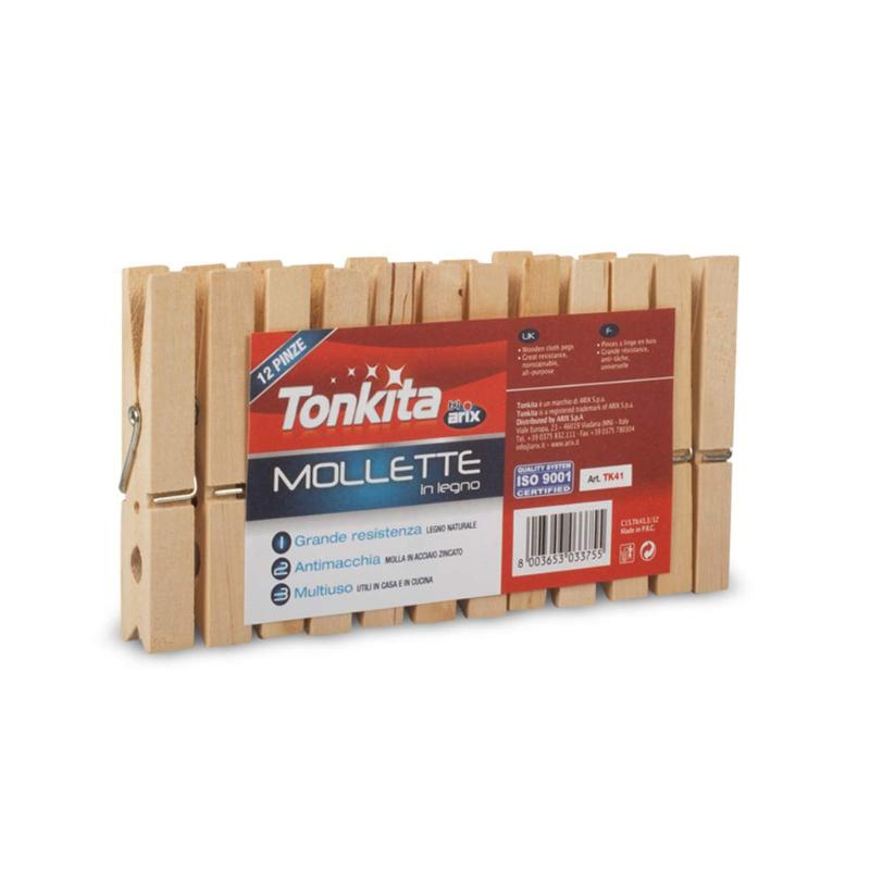 Tonkita Wooden Cloth Pegs Tk41 (Set Of 20Pcs) 1 Tonkita Wooden Cloth Pegs Tk41 (Set Of 20Pcs)