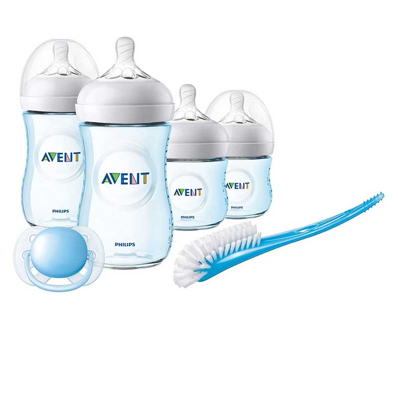 Philips Avent New Born Starter Set Natural Ultra Soft Blue 301/04 1 Philips Avent New Born Starter Set Natural Ultra Soft Blue 301/04