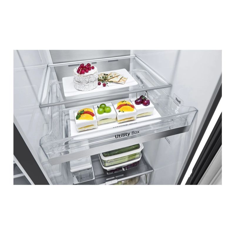 Lg Refrigerator 635L Instaview Door-In-Door Black Gc-X257Cqes 5 Lg Refrigerator 635L Instaview Door-In-Door Black Gc-X257Cqes