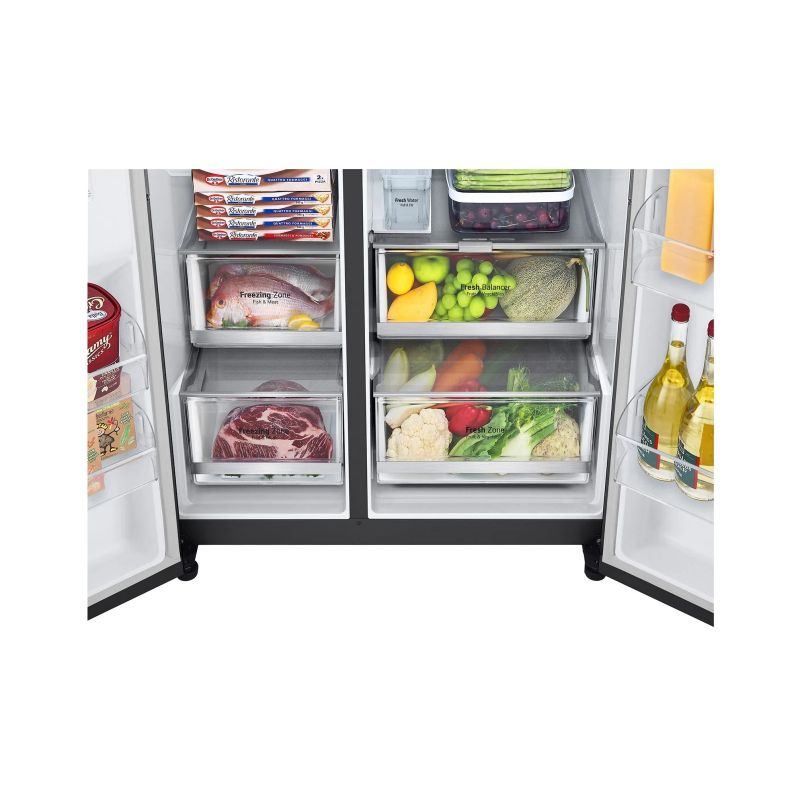 Lg Refrigerator 635L Instaview Door-In-Door Black Gc-X257Cqes 6 Lg Refrigerator 635L Instaview Door-In-Door Black Gc-X257Cqes