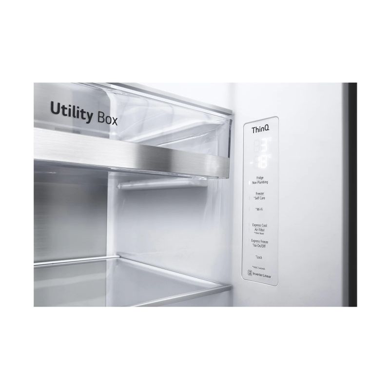 Lg Refrigerator 635L Instaview Door-In-Door Black Gc-X257Cqes 4 Lg Refrigerator 635L Instaview Door-In-Door Black Gc-X257Cqes