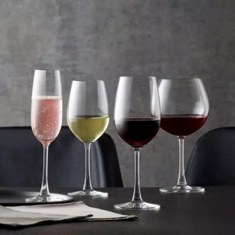Ocean Wine Glass 2pcs Madison Burgundy 650ml Fine Rim Stemware 3015D2202G0002