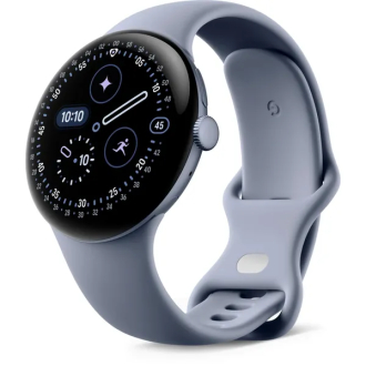 Google Pixel Watch 4 LTE 45mm - Satin Moonstone with Moonstone Active Band