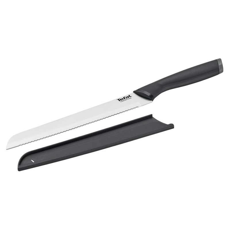 Tefal Comfort Knife 20Cm Stainless Steel Blade K2213404 Blade Cover For Extra Protection Dishwasher Safe 2 Tefal Comfort Knife 20Cm Stainless Steel Blade K2213404 Blade Cover For Extra Protection Dishwasher Safe