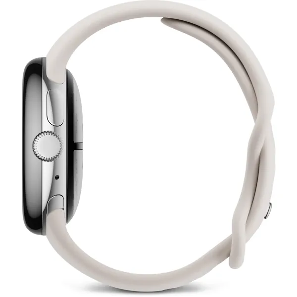 Google Pixel Watch 3 Wi-Fi 41Mm - Silver With Porcelain Active Band 4 Google Pixel Watch 3 Wi-Fi 41Mm - Silver With Porcelain Active Band