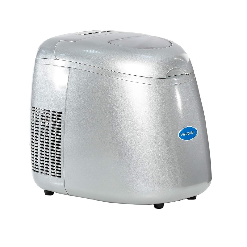 Frigidaire Ice Maker 1.8L 65W 10Kgs/24Hrs Ice Making Capacity Silver Fdim01 1 Frigidaire Ice Maker 1.8L 65W 10Kgs/24Hrs Ice Making Capacity Silver Fdim01