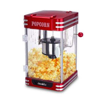 Decakila Popcorn Maker Mini 2.5l Electric Stirring with Nonstick Surface 310w Kett019r detachable plate with rolling stirrer 2.5 oz kettle capacity 30x29x44cm size