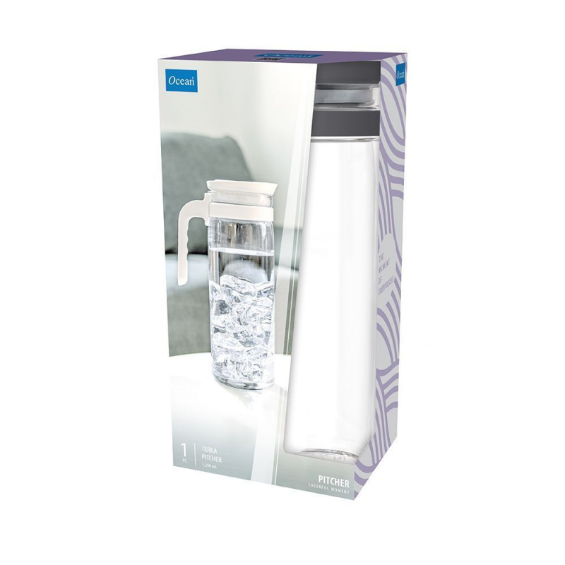 Ocean Jug Terra Pitcher Atlantic Blue 1390Ml Serve Pitcher 3B2434901G0002 2 Ocean Jug Terra Pitcher Atlantic Blue 1390Ml Serve Pitcher 3B2434901G0002