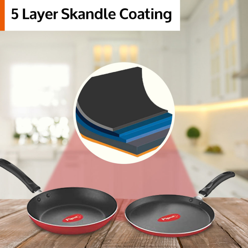 Pigeon Non Stick Frypan 20Cm Aluminium Scratch Resistant Italian Technology 12082 7 Pigeon Non Stick Frypan 20Cm Aluminium Scratch Resistant Italian Technology 12082