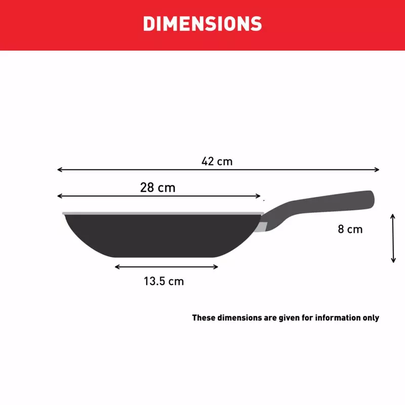Tefal Super Cook Wokpan 28Cm Non Electric B4591684 Aluminium Material Heat Indicator Thermo Signal Powerglide Coating 4 Tefal Super Cook Wokpan 28Cm Non Electric B4591684 Aluminium Material Heat Indicator Thermo Signal Powerglide Coating