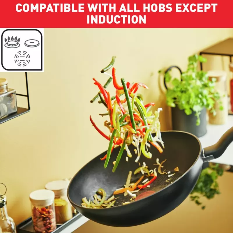 Tefal Super Cook Frypan 26Cm Non Electric B4590584 Aluminium Material Heat Indicator Thermo Signal Powerglide Coating 7 Tefal Super Cook Frypan 26Cm Non Electric B4590584 Aluminium Material Heat Indicator Thermo Signal Powerglide Coating